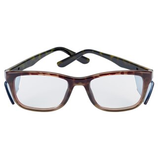 Bollé Safety Kick Schutzbrille mit Sehstärke mit dunklem Schildplatt K4 54/19