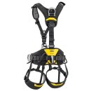 Petzl AVAO FAST Klettergurt europäische Ausführung in schwarz-gelb Größe 2
