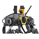 Petzl ASTRO Gurt internationale Ausführung Schwarz/Gelb Größe 1