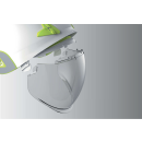 DeltaPlus ONYX2 BLANC doppelschaliger Bauhelm mit Visier weiss