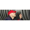 Voss Cap modern style Anstoßkappe Kopfschutz nach EN 812:1997 Kaminrot