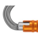 Petzl OMNI Halbrunder Karabiner Aluminium Verbindungselement Triact-Lock