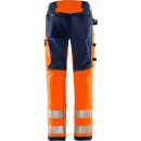 Fristads High Vis Green 2645 GSTP Warnschutz-Stretchhose Kl. 2
