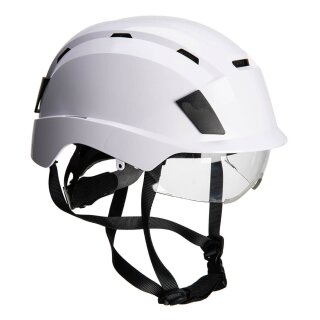 Portwest PS80 Schutzhelm mit integriertem Visier EN397, EN12492, EN166 1S