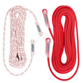 Singing Rock Statikseil LINK2 11,0 mm mit 2 Augen Längen 10 Meter Rot