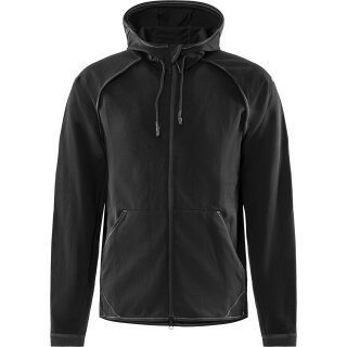 Fristads Sweatjacke mit Kapuze 7462 DF Schwarz 7 Größen