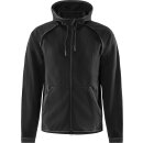 Fristads Sweatjacke mit Kapuze 7462 DF Schwarz 7...