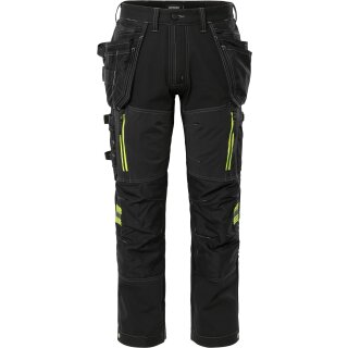 Fristads Stretch-Handwerkerhose 2566 STP Schwarz Größe C54