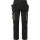 Fristads Stretch-Handwerkerhose 2566 STP Schwarz Größe C54