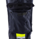 Fristads Flamestat High Vis Stretch-Hose, Kl. 1 2162 ATHF Warnschutz-Gelb/Marine 25 Größen
