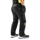 Fristads Stretch-Handwerkerhose Damen 2569 STP Schwarz Größe 46