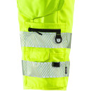 Fristads High Vis Stretch-Shorts, Damen Kl.1 2529 PLU Warnschutz-Gelb 9 Größen