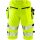 Fristads High Vis Stretch-Shorts, Damen Kl.1 2529 PLU Warnschutz-Gelb 9 Größen