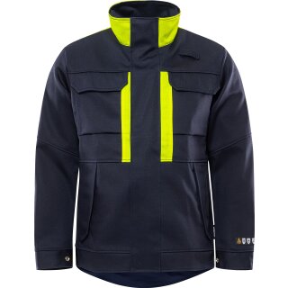 Fristads Schweisser jacke 4077 WEL Marine/Warnschutz-Gelb 8 Größen