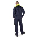 Fristads Schweisser jacke 4077 WEL Marine/Warnschutz-Gelb 8 Größen