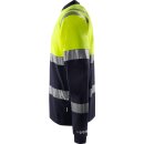 Fristads Flamestat High Vis Langarm-T-Shirt  Kl. 1 7107 TFL Warnschutz-Gelb/Marine 8 Größen