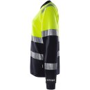Fristads Damen Flamestat High Vis T-Shirt, La. Kl. 1 7108 TFL Warnschutz-Gelb/Marine 7 Größen