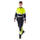 Fristads Damen Flamestat High Vis T-Shirt, La. Kl. 1 7108 TFL Warnschutz-Gelb/Marine 7 Größen