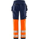 Fristads High Vis Green Handwerker Stretchhose Kl. 1 2643 GSTP in 3 Farben & 28 Größen