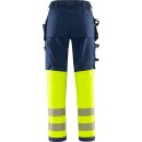 Fristads High Vis Green Handwerker Stretchhose Kl. 1 2643...