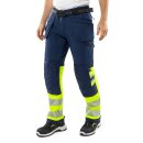 Fristads High Vis Green Handwerker Stretchhose Kl. 1 2643 GSTP in 3 Farben & 28 Größen