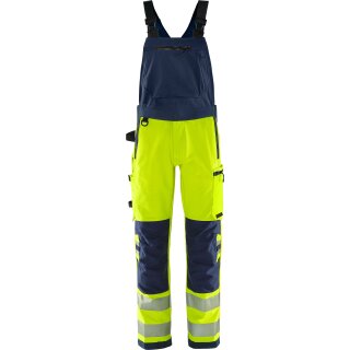 Fristads High Vis Green Stretch-Latzhose Kl. 2 1031 GSTP 28 Größen