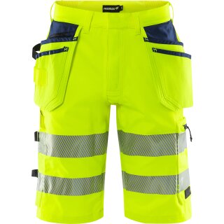 Fristads High Vis Green Handwerker Stretch-Shorts Kl. 2 2646 GSTP in 3 Farben & 13 Größen