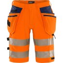Fristads High Vis Green Handwerker Stretch-Shorts Kl. 2 2646 GSTP in 3 Farben & 13 Größen