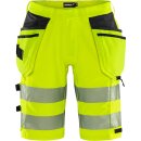 Fristads High Vis Green Handwerker Stretch-Shorts Kl. 2 2646 GSTP in 3 Farben & 13 Größen