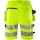 Fristads High Vis Green Handwerker Stretch-Shorts Kl. 2 2646 GSTP in 3 Farben & 13 Größen