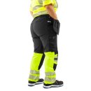 Fristads High Vis Green Handwerker Stretchhose Damen Kl. 1 2663 GSTP in 3 Farben & 9 Größen