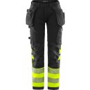 Fristads High Vis Green Handwerker Stretchhose Damen Kl. 1 2663 GSTP in 3 Farben & 9 Größen