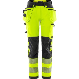 Fristads High Vis Green Handwerker Stretchhose Damen Kl. 2 2664 GSTP in 3 Farben & 9 Größen