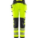 Fristads High Vis Green Handwerker Stretchhose Damen Kl....