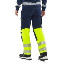 Fristads High Vis Green Stretchhose Kl. 1 2647 GSTP in 3 Farben & 28 Größen