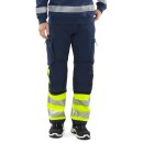 Fristads High Vis Green Stretchhose Kl. 1 2647 GSTP in 3 Farben & 28 Größen