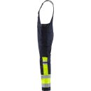 Fristads Flamestat High Vis Latzhose 2168 ATHF Warnschutz-Gelb/Marine 22 Größen