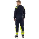 Fristads Flamestat High Vis Latzhose 2168 ATHF Warnschutz-Gelb/Marine 22 Größen