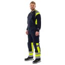Fristads Flamestat High Vis Latzhose 2168 ATHF Warnschutz-Gelb/Marine 22 Größen