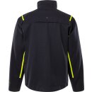 Fristads Flamestat Softshelljacke 4180 FSS Dunkel Marineblau/Warnschutz-Gelb 8 Größen
