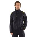 Fristads Flamestat Softshelljacke 4180 FSS Dunkel Marineblau/Warnschutz-Gelb 8 Größen