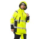 Fristads Flamestat High Vis Softshell Anorak Kl 3 4019 FSS Warnschutz-Gelb/Marine 8 Größen