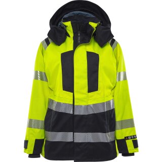 Fristads Flamestat Warnschutz Airtech® Shelljacke Damen KL. 3 4526 ATHR Warnschutz-Gelb/Marine 7 Größen