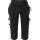 Fristads 3/4 Handwerkerhose 2531 GCYD Schwarz 20 Größen