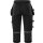 Fristads 3/4 Handwerkerhose 2531 GCYD Schwarz 20 Größen