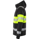 Fristads High Vis Kapuzensweatshirt Kl. 1 7532 GKC Warnschutz-Gelb/Schwarz 9 Größen