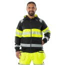 Fristads High Vis Kapuzensweatshirt Kl. 1 7532 GKC Warnschutz-Gelb/Schwarz 9 Größen
