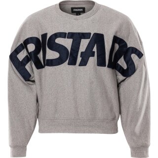Fristads Logo Sweater Close the loop 7851 CLS Hellgrau 2 Größen