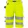 Fristads High Vis Handwerker Stretch-Shorts Damen Kl 1 2667 GSTP Warnschutz-Gelb 9 Größen