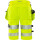 Fristads High Vis Handwerker Stretch-Shorts Damen Kl 1 2667 GSTP Warnschutz-Gelb 9 Größen
